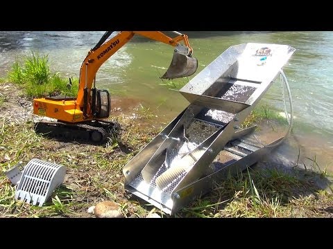 RC ADVENTURES - GOLD Dredge & Sluice Plant with an Earth Digger 4200XL Excavator - UCxcjVHL-2o3D6Q9esu05a1Q