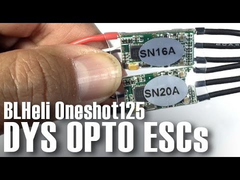 DYS SN20A & SN16A ESC Opto 2-4S FPV BLHeli - Flashing BLHeli - OneShot125/SimonK - UCOT48Yf56XBpT5WitpnFVrQ