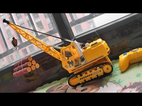 RC Toys Review: Bonnie Bear Construction Crane - UCsFctXdFnbeoKpLefdEloEQ