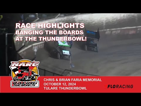 RACE HIGHLIGHTS: NARC SPRINT CARS @ THE THUNDERBOWL RACEWAY -   OCTOBER 12, 2024 - dirt track racing video image