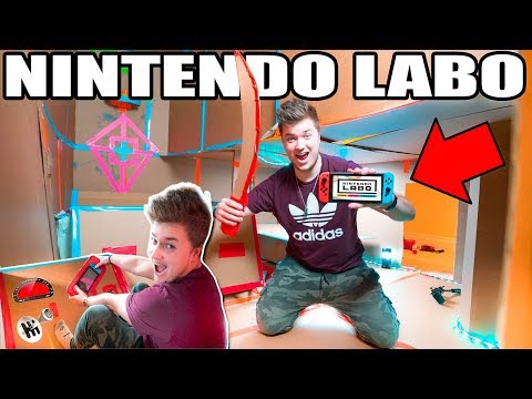 NINTENDO LABO BOX FORT!!  - UCANBW6ACWi9huiCfbKk1pbQ