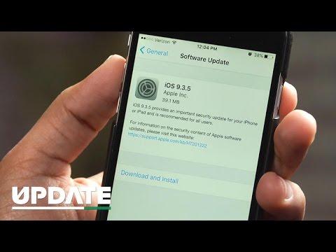 Apple patches major flaws with iOS 9.3.5 (CNET Update) - UCOmcA3f_RrH6b9NmcNa4tdg