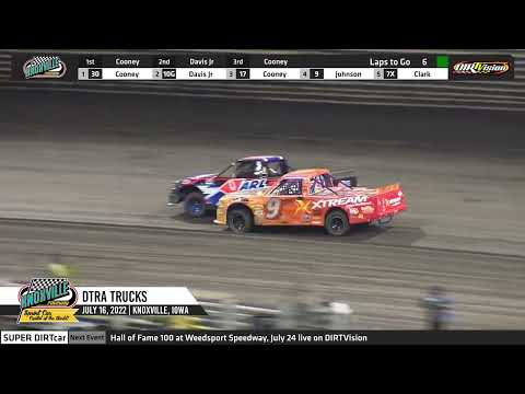 Knoxville Raceway Dirt Tracks #1 Highlights / July 16, 2022 - dirt track racing video image