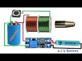 How to Make a Simple Coil Gun  DIY Make Your Own Coil Gun and Watch the Magic of Electromagnetism