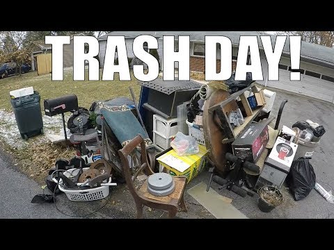 GARBAGE PICKING DAY - Finding Cool Things Left Out for Trash! - UCca-PciLu55c5a1PqlffBqA