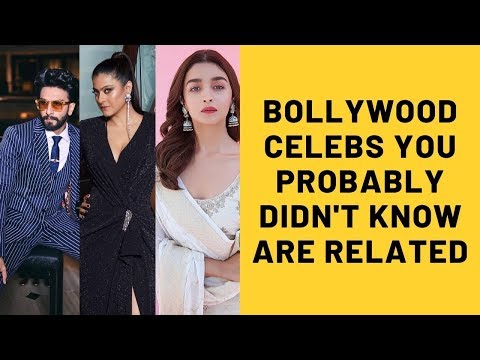 Video - Bollywood Celebs You Probably Didn't Know Are Related