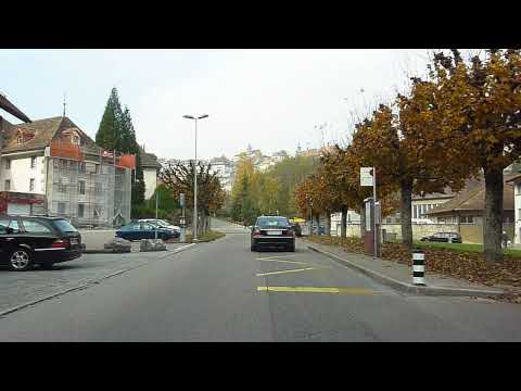 Switzerland 89 (Camera on board) Fribourg From Belle-Croix to Basse-Ville [HD] - UCEFTC4lgqM1ervTHCCUFQ2Q