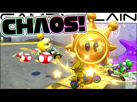 COMPLETE CHAOS in Online Shine Thief & Frantic Items! - Mario Kart 8 Deluxe Gameplay (1080p60fps) - UCfAPTv1LgeEWevG8X_6PUOQ