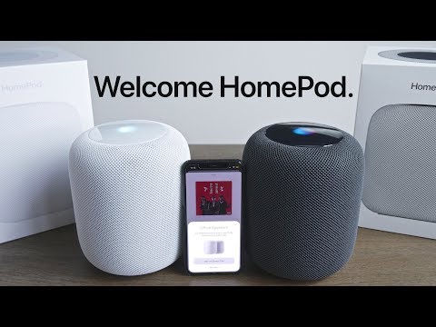 HomePod Unboxing & Review! Both Colors - UCj34AOIMl_k1fF7hcBkD_dw