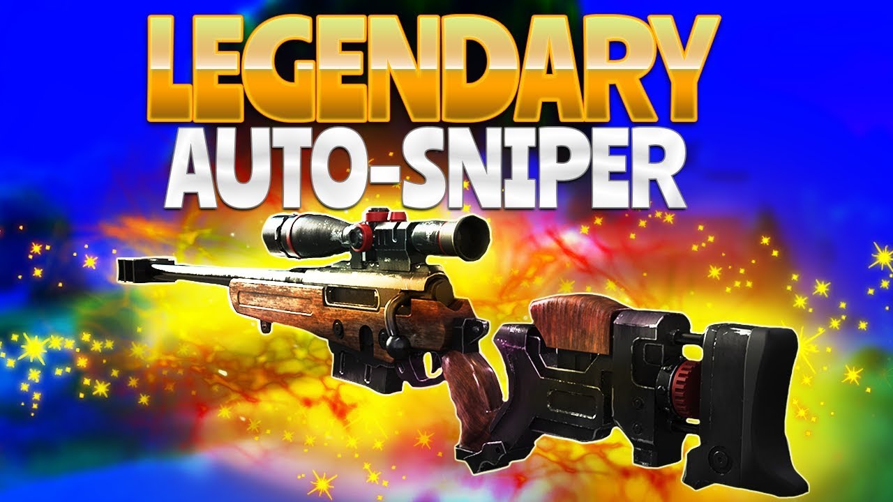 legendary auto sniper fortnite battle royale - all legendary guns in fortnite battle royale