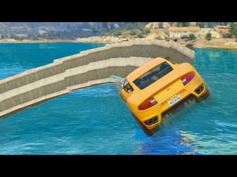 Insane Water Spiral Stunt (GTA 5 Funny Moments) - UCfLuMSIDmeWRYpuCQL0OJ6A