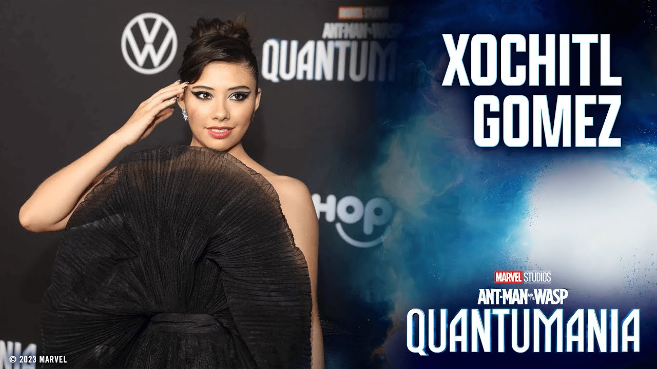 Xochitl Gomez Live At the Ant-Man and The Wasp: Quantumania Red Carpet