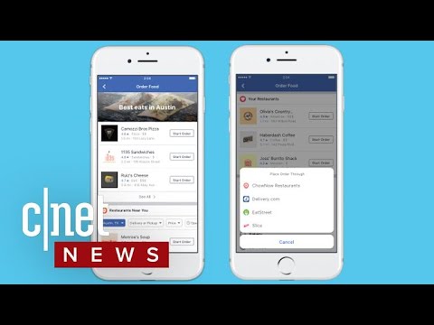 Facebook lets you order food for your face hole (CNET News) - UCOmcA3f_RrH6b9NmcNa4tdg