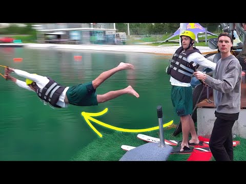 Wakeboarden geht schief... 😳 | Area 47 mit Rob, Aditotoro, Kroko & Co