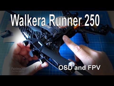 Walkera Runner 250 - Installing an OSD and testing FPV with Fatshark (Supplied by Banggood.com) - UCp1vASX-fg959vRc1xowqpw