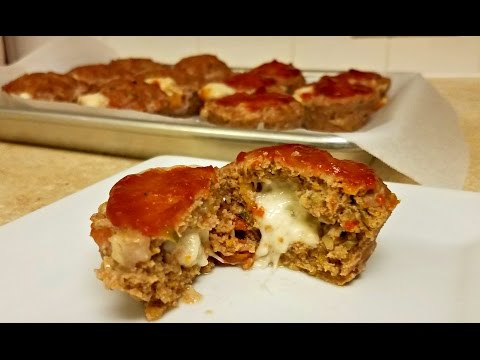 MEATLOAF Muffins Recipe -Cheese stuffed Turkey Meatloaf Muffins - UCehYu6vFoOvu1MVPW24pUbQ