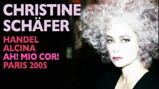 Christine Schäfer - Handel: ALCINA, Ah! mio cor! (Alcina aria #3), Paris 2005