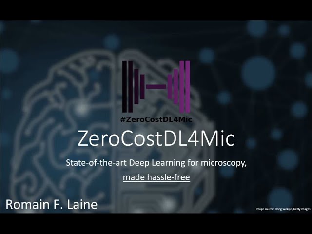 Democratising Deep Learning for Microscopy with Zerocostdl4mic