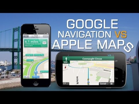 Apple iOS 6 Maps vs Google Navigation - UCXzySgo3V9KysSfELFLMAeA