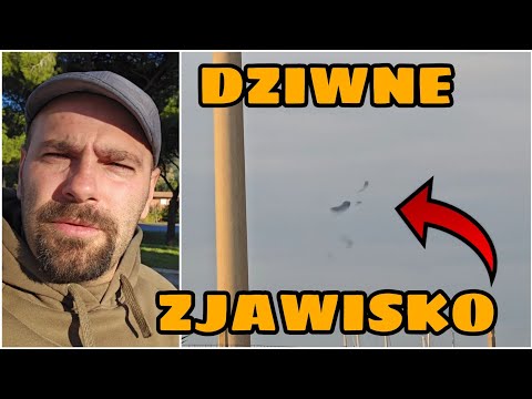 Patrzeliśmy w niebo z niedowierzaniem. Dziwne zjawisko koło Rzymu.