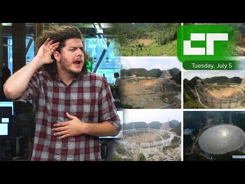 Largest Radio Telescope Ever Built | Crunch Report - UCCjyq_K1Xwfg8Lndy7lKMpA