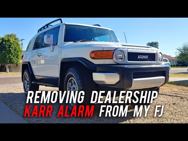 How to Remove a Karr Alarm System