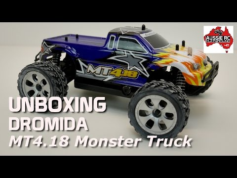 Unboxing: Dromida MT4.18 Monster Truck - UCOfR0NE5V7IHhMABstt11kA