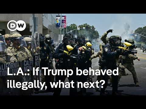 US military confirms 700 Marines to be sent to deal with Los Angeles protests | DW News
