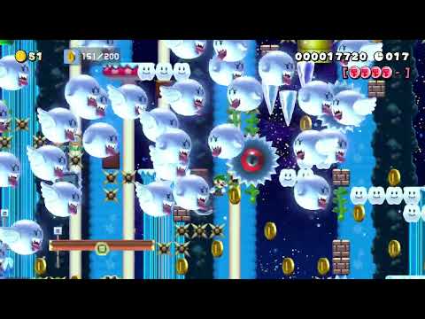 70秒全自動 [70 Second Fully Automatic] by ？！、。、。 🍄Super Mario Maker 2 | Switch 2 | No Commentary #eaa