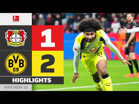 Ice-Cold-Adeyemi WIns It! | BAYER 04 LEVERKUSEN - BORUSSIA DORTMUND | HL | MD 12 – Bundesliga 25/26