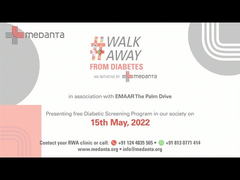 Tests for People with Diabetes #WalkAwayfromDiabetes |Dr. Sunil Kumar Mishra