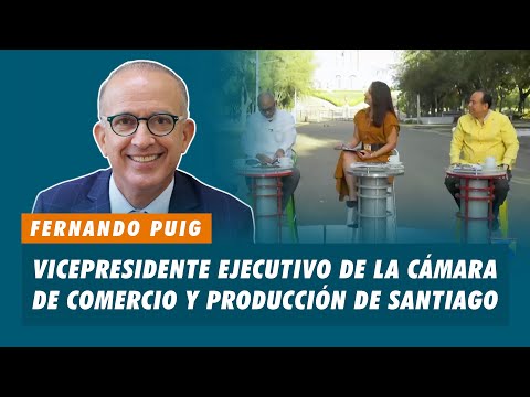 Fernando Puig, Vicepresidente ejecutivo de la cámara de comercio y producción de Santiago | Matinal