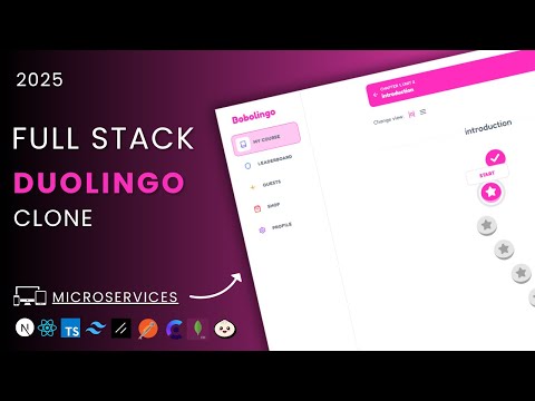 Build a Duolingo Clone from Scratch – Ultimate Full-Stack Guide for Beginners 2025
