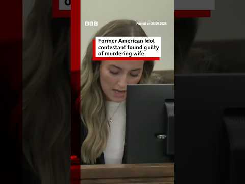 Former American Idol contestant and pastor found guilty of murdering wife. #BBCNews