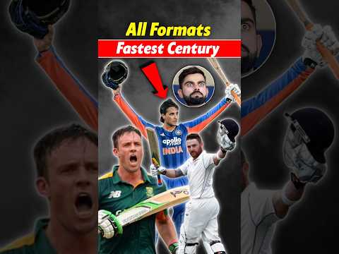 Fastest Century of All Formats 🔥