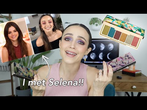 NEW RARE BEAUTY PALETTES - good or bad"!" ALSO I MET SELENA GOMEZ OMG!!