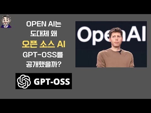 OpenAI는 도대체 왜 오픈소스 AI, gpt-oss를 공개했을까? (gpt-oss 사용법)