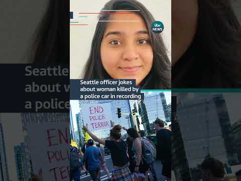 Seattle officer recorded making jokes over woman killed by a police car #seattle #usa #police