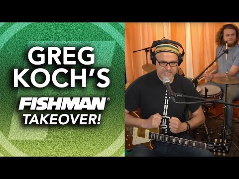 Greg Koch's Fishman Takeover! 6-4-2021 Live Music