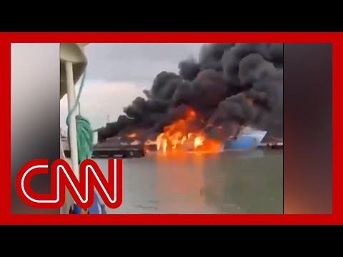 Russia blames Ukraine for ferry sinking near Crimea