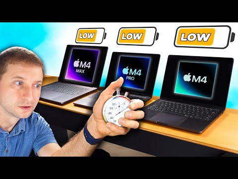 Battery CHAMPIONS | M4 MacBooks in LOW power