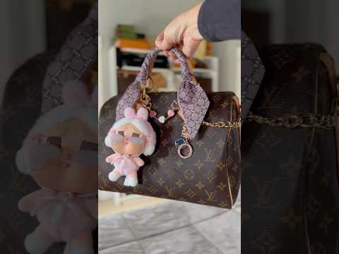 Styling LV SPEEDY 30 #trending #bagcharm
