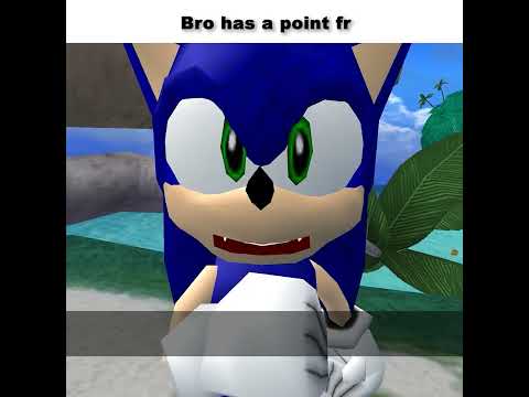 Sonic swimming class #sonic #memes