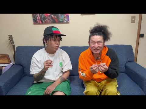 CBGジョイント出ました!ニンニク臭いパイセンと着火します!【CBDドリンクセット】