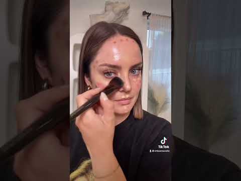 Viral one layer makeup technique
