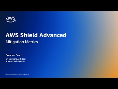 AWS Shield Advanced Mitigation Metrics | Amazon Web Services