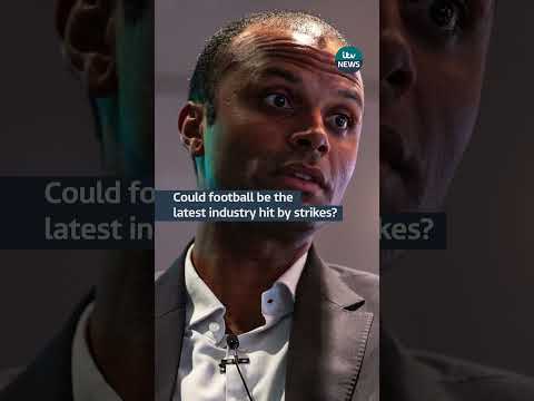 Could football be the latest industry hit by strikes? #itvnews