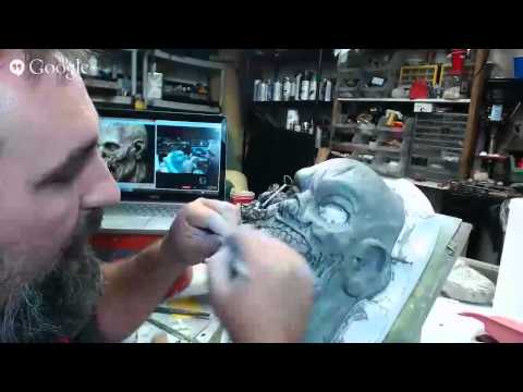 Zombie half mask sculpt - UCMss7X_mLKADhMRxrxfKeCw