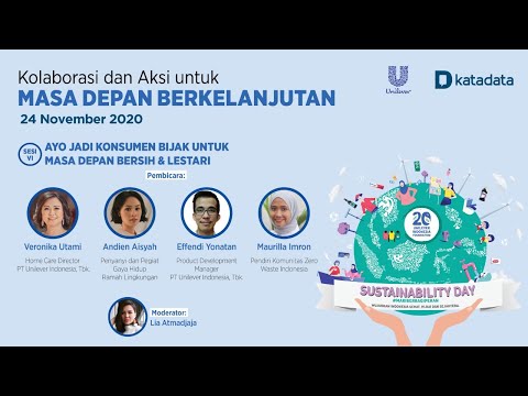 Sesi 6 Unilever Katadata: Sustainability Day 2020