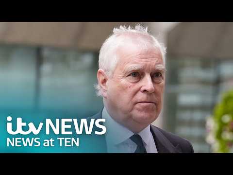 Andrew wins legal challenge over 'unlawful' police raids on homes - Watch ITV News at Ten Live